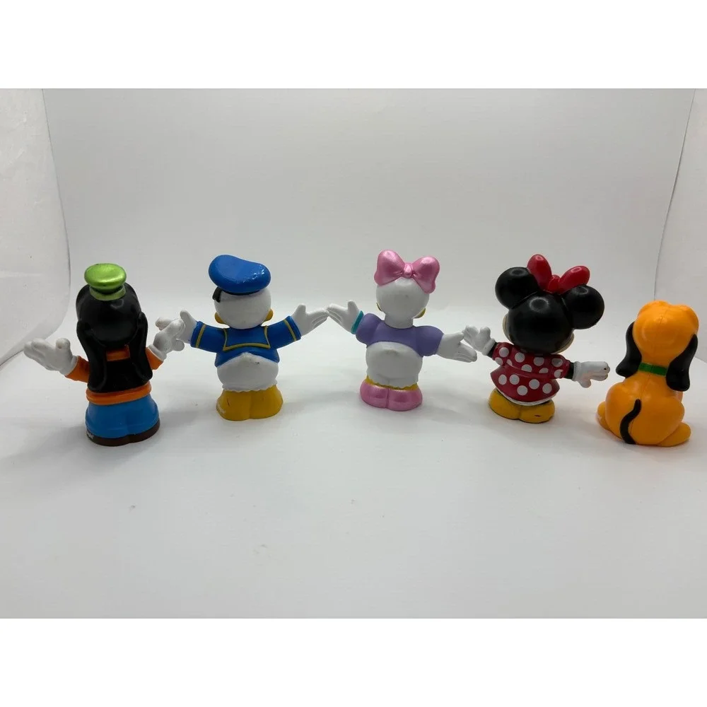 Fisher Price Little People Disney‎ Mickey Minnie Donald Daisy Pluto 5pc Figures